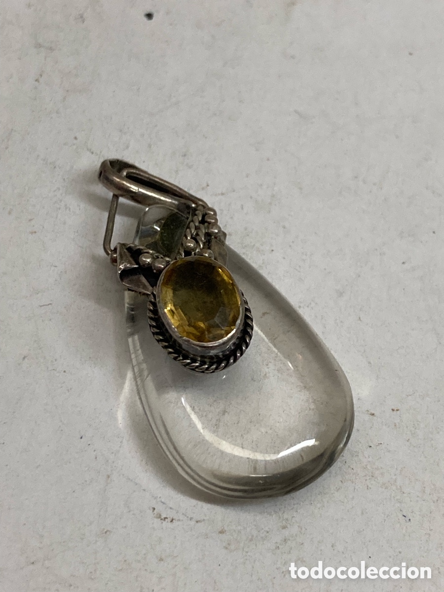 Joyeria: Colgante de plata Quartzo C667