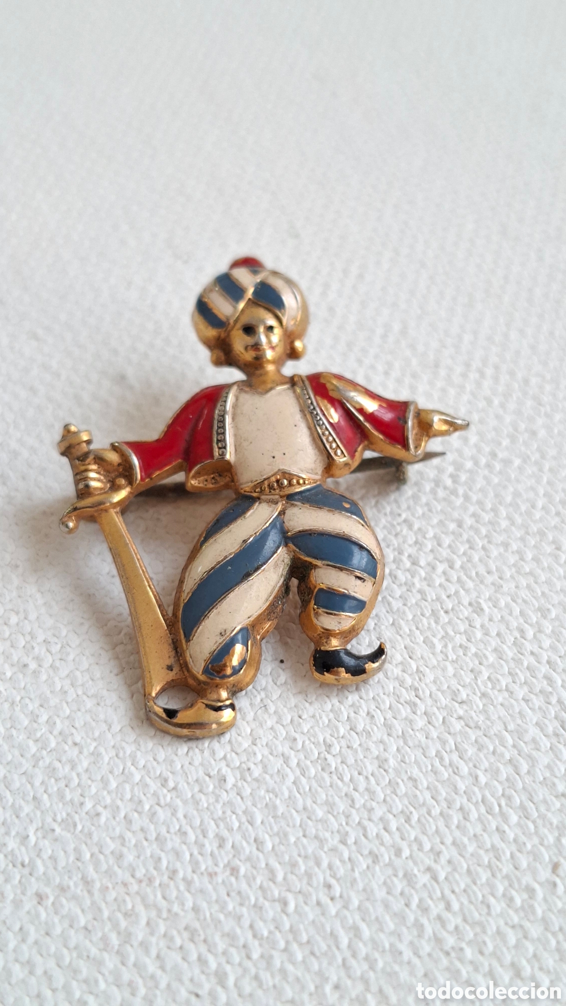 Joyeria: Broche Sult&aacute;n mid century 1940 - Foto 4