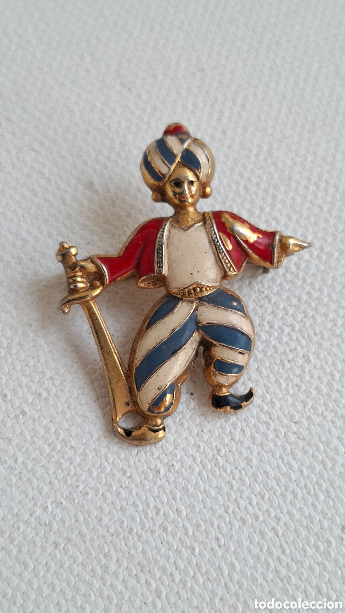 Joyeria: Broche Sult&aacute;n mid century 1940 - Foto 8