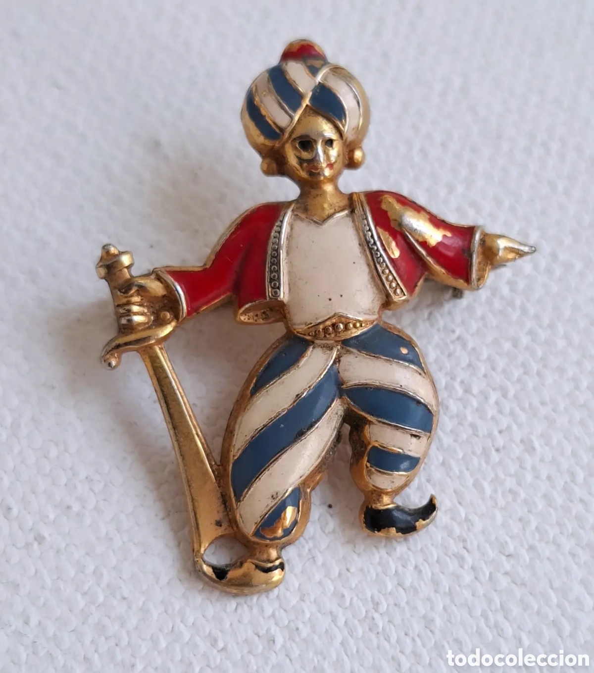 Joyeria: Broche Sult&aacute;n mid century 1940