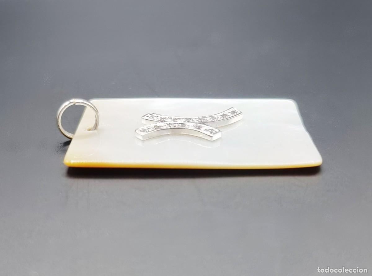 Joyeria: Colgante de oro y n&aacute;car - Foto 2