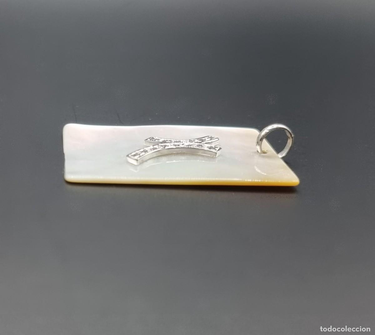 Joyeria: Colgante de oro y n&aacute;car - Foto 4