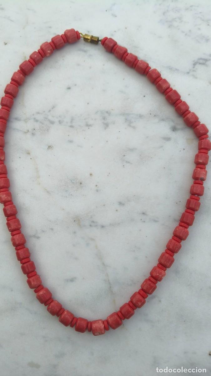 Joyeria: Collier ancien corail balbou - Foto 1