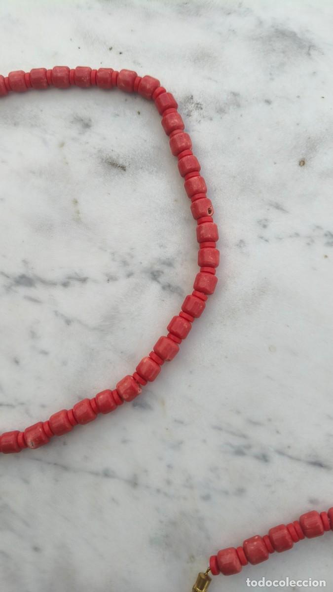 Joyeria: Collier ancien corail bambou - Foto 2