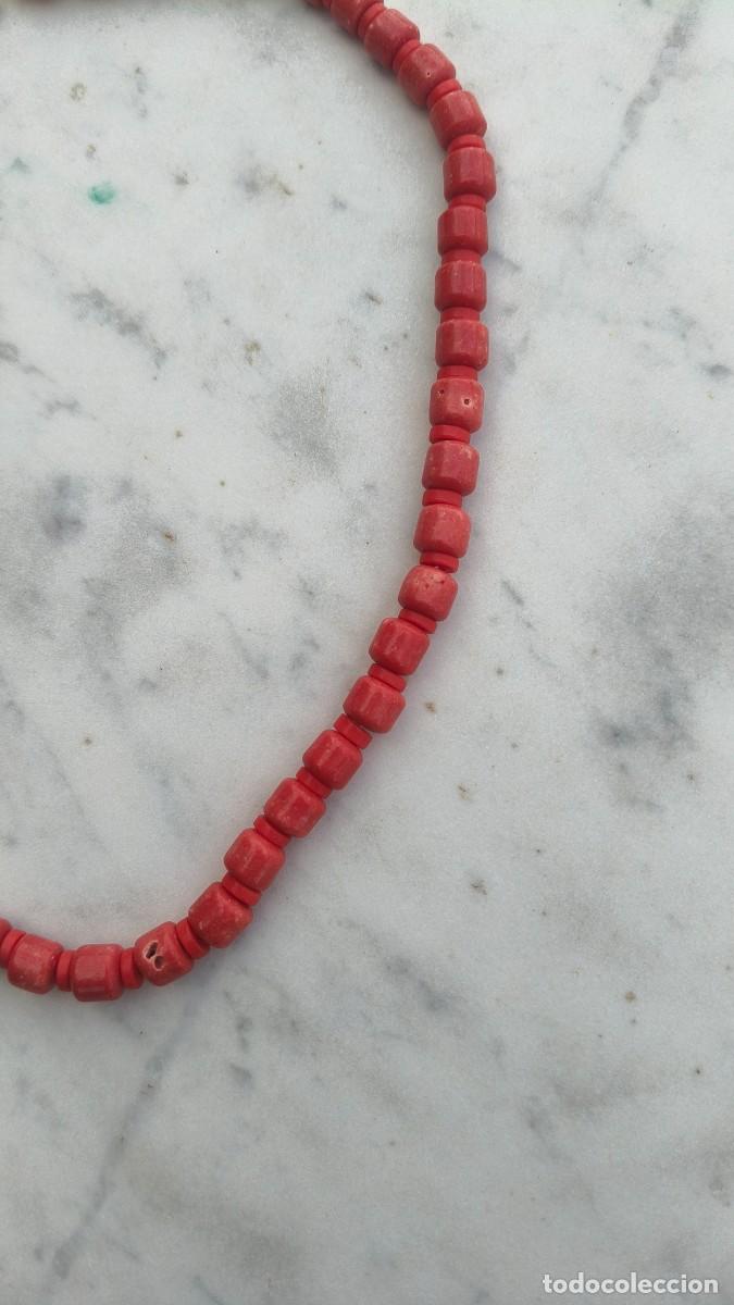 Joyeria: Collier ancien corail bambou - Foto 2