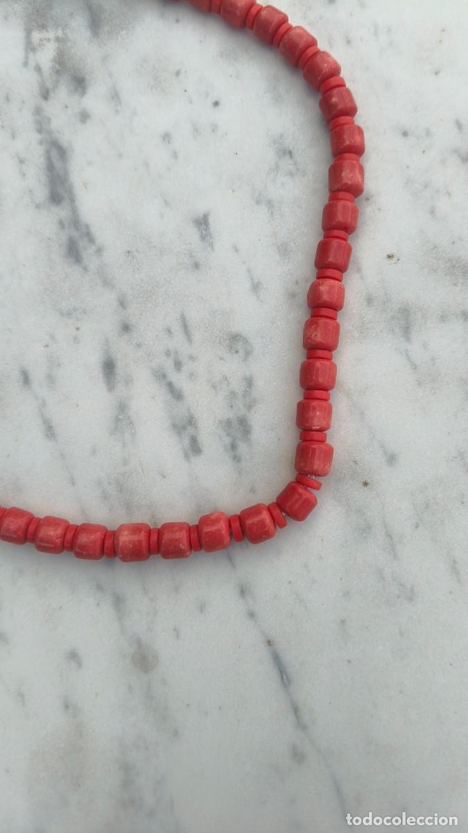 Joyeria: Collier ancien corail bambou - Foto 2