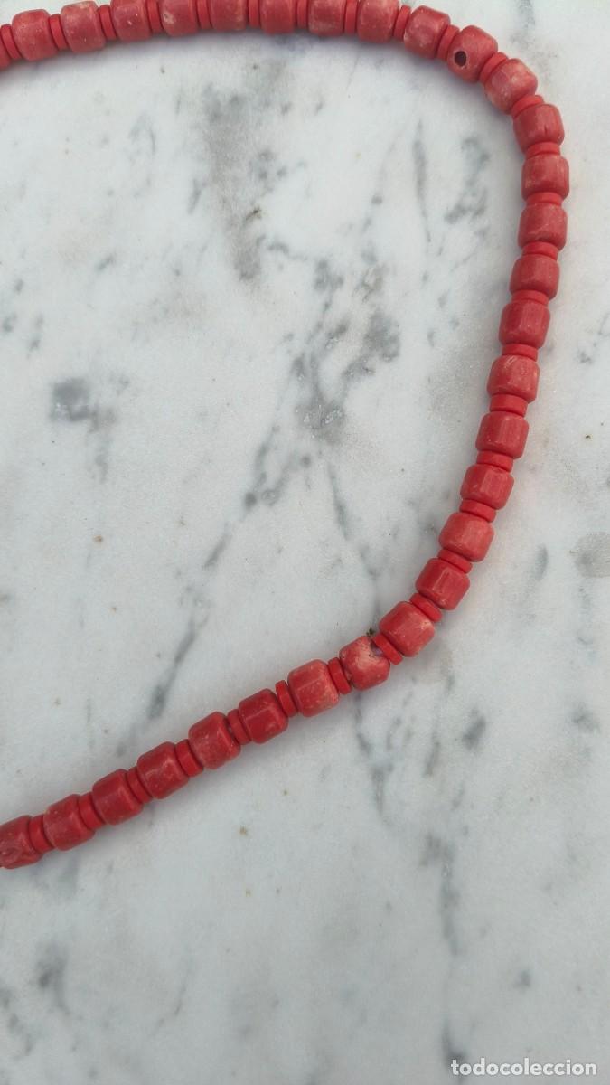 Joyeria: Collier ancien corail bambou - Foto 2