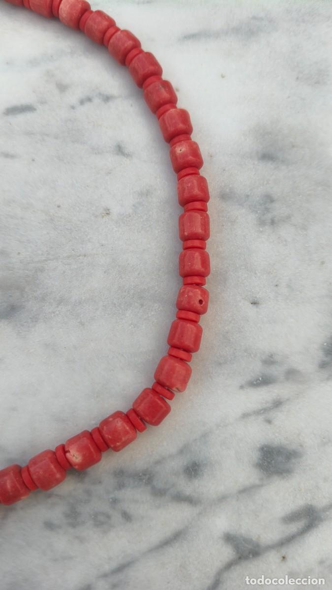 Joyeria: Collier ancien corail bambou - Foto 2
