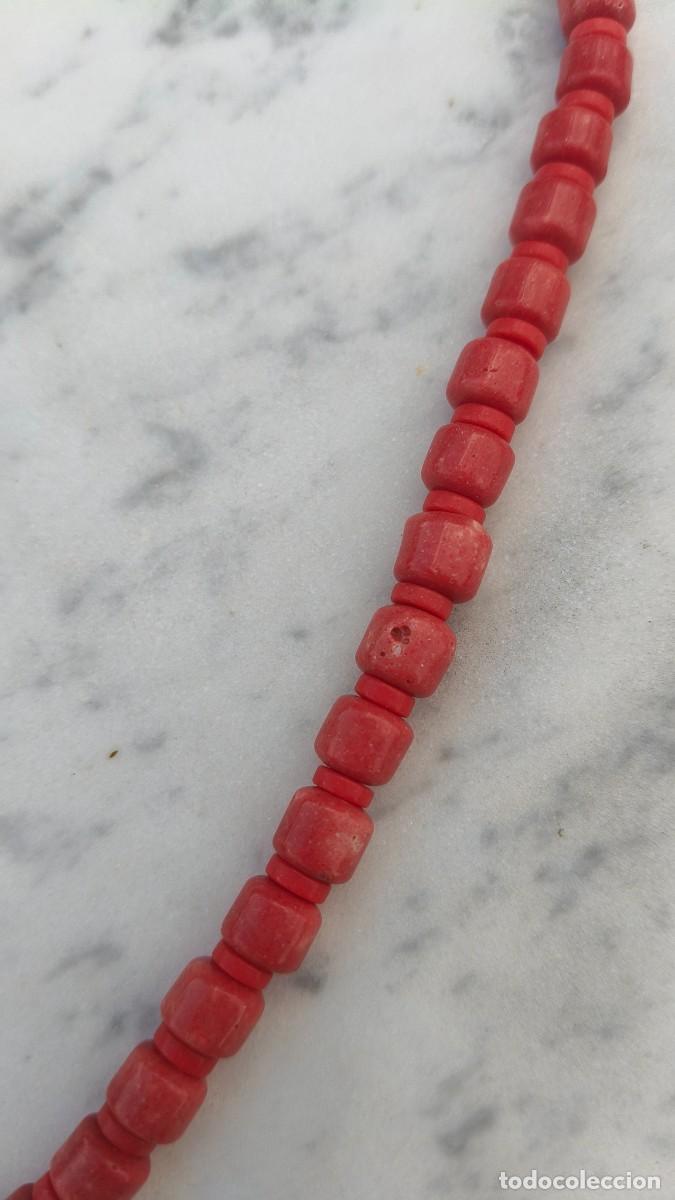 Joyeria: Collier ancien corail bambou - Foto 2
