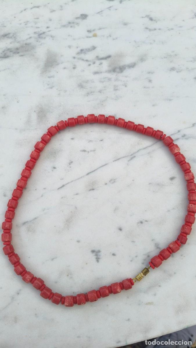 Joyeria: Collier ancien corail bambou - Foto 1