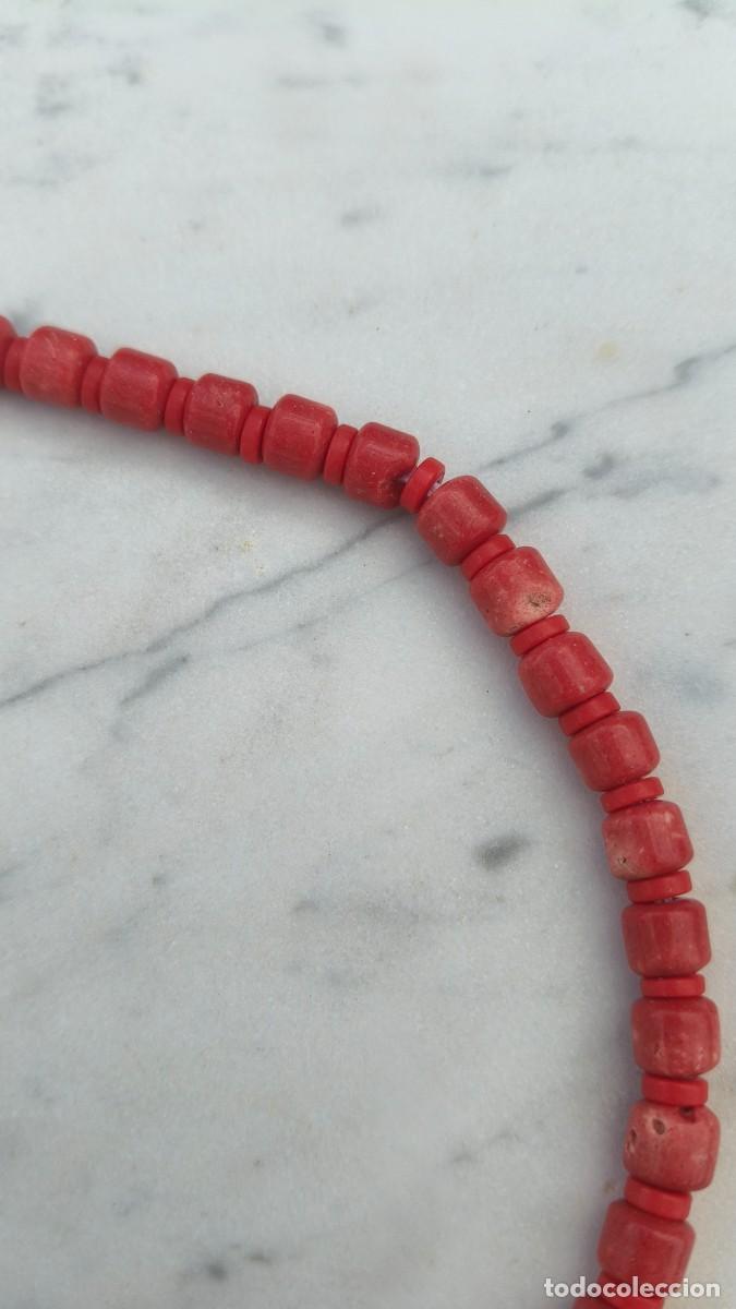 Joyeria: Collier ancien corail bambou - Foto 2