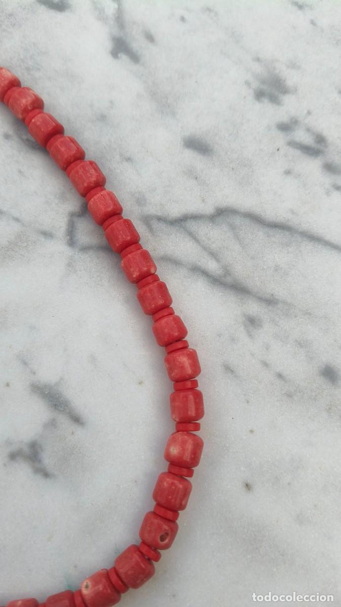 Joyeria: Collier ancien corail bambou - Foto 2