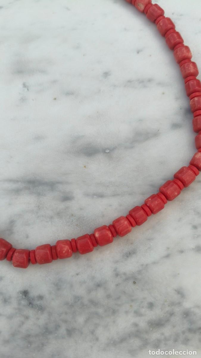 Joyeria: Collier ancien corail bambou - Foto 2