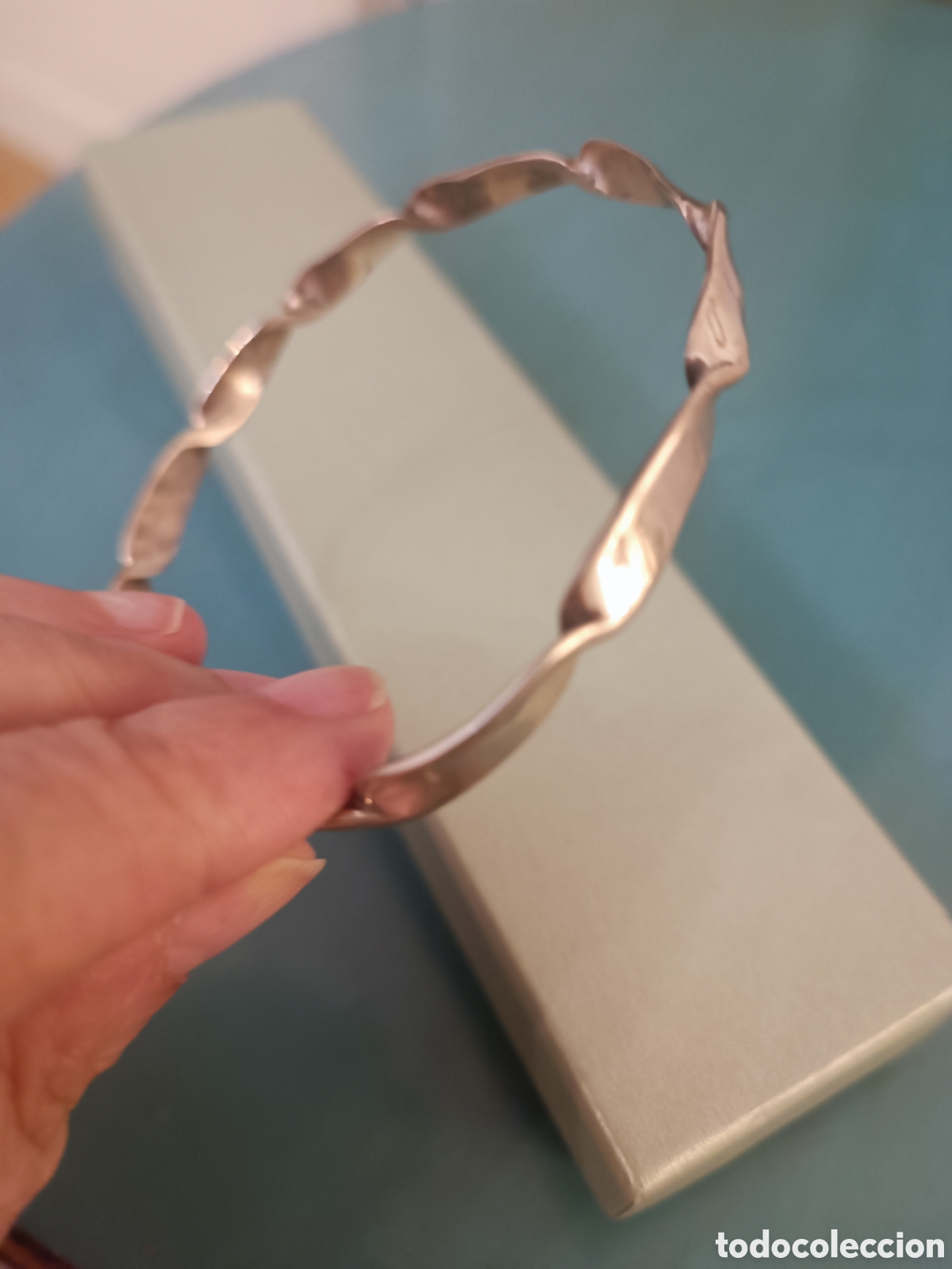 Joyeria: Brazalete plata de ley rigido - Foto 2