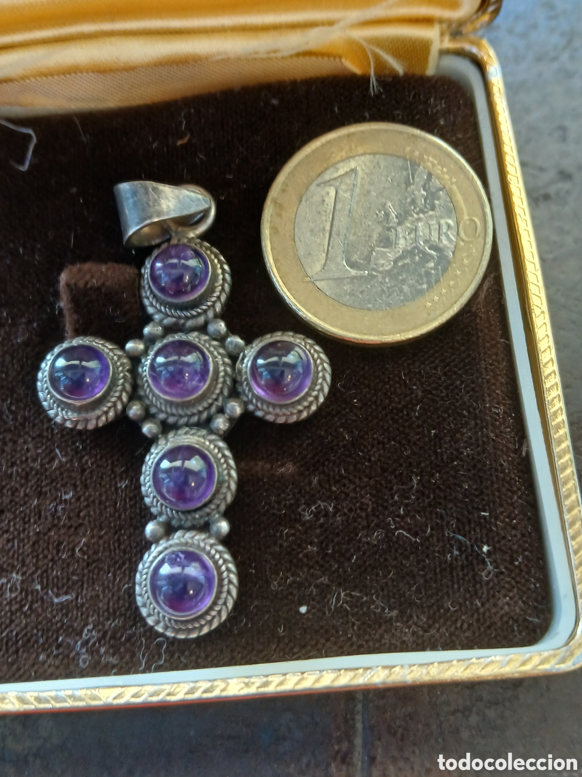 Joyeria: Cruz de plata piedras - Foto 3