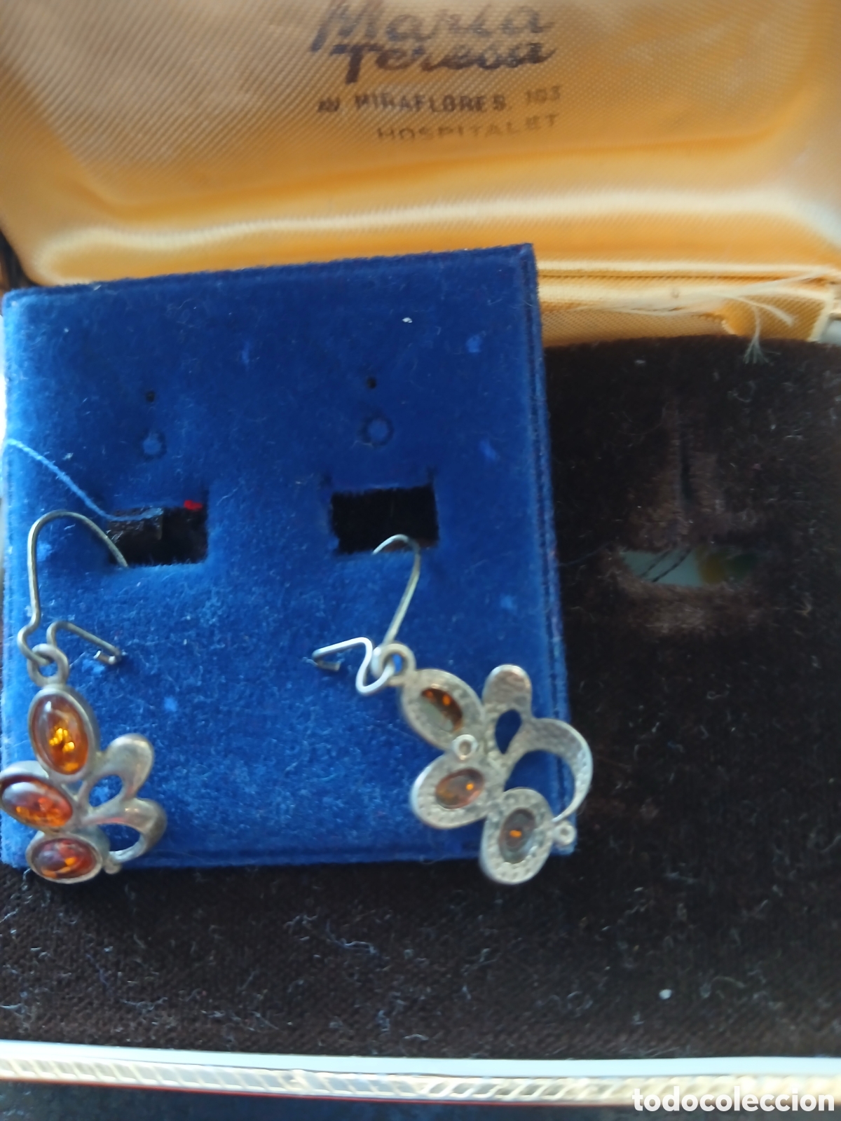 Joyeria: Pendientes de plata con piedras - Foto 2