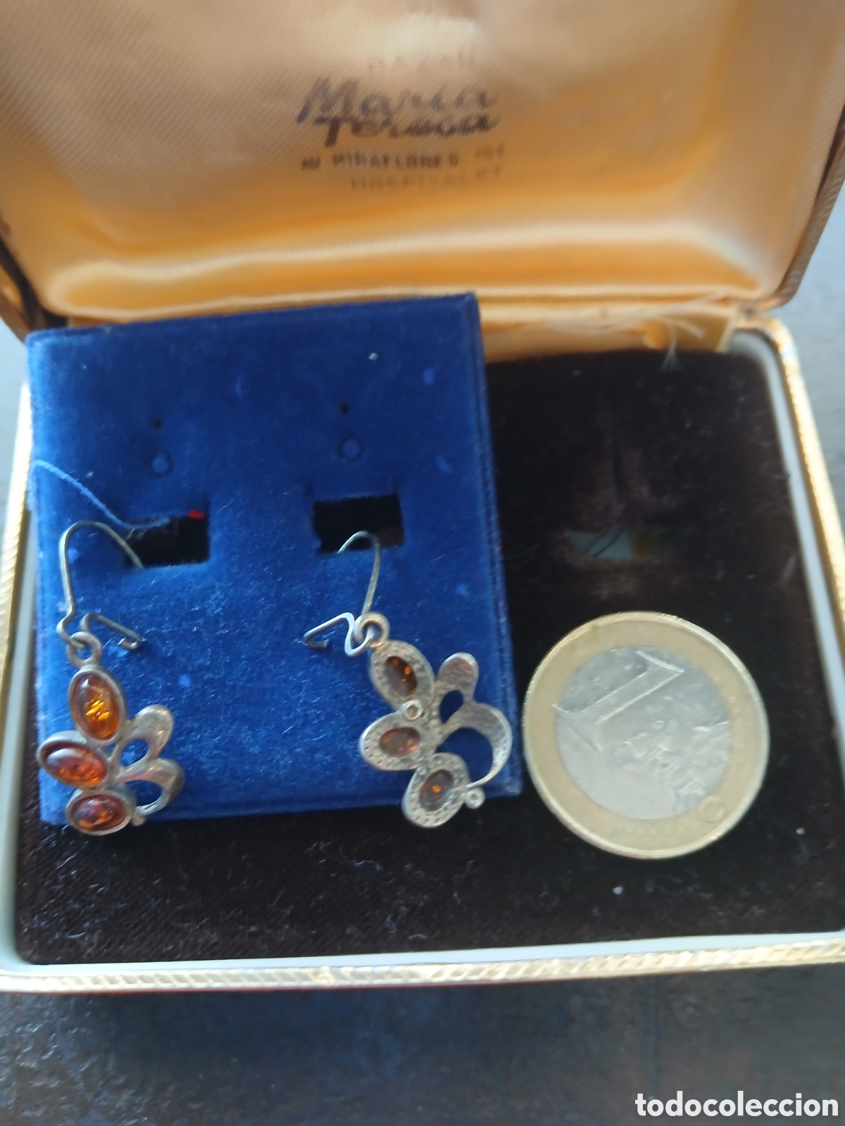 Joyeria: Pendientes de plata con piedras - Foto 3
