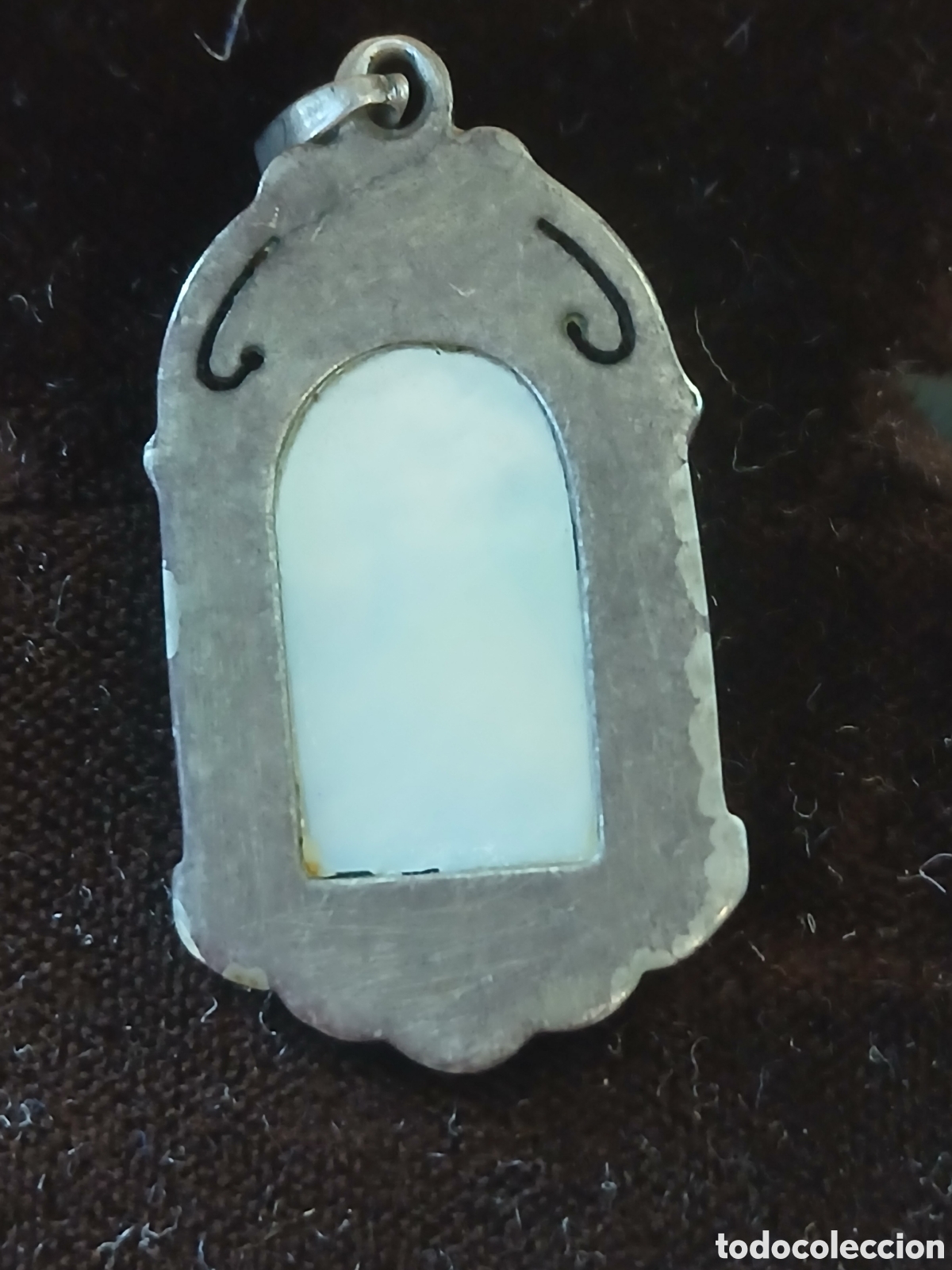 Joyeria: Colgante de plata con virgen - Foto 2