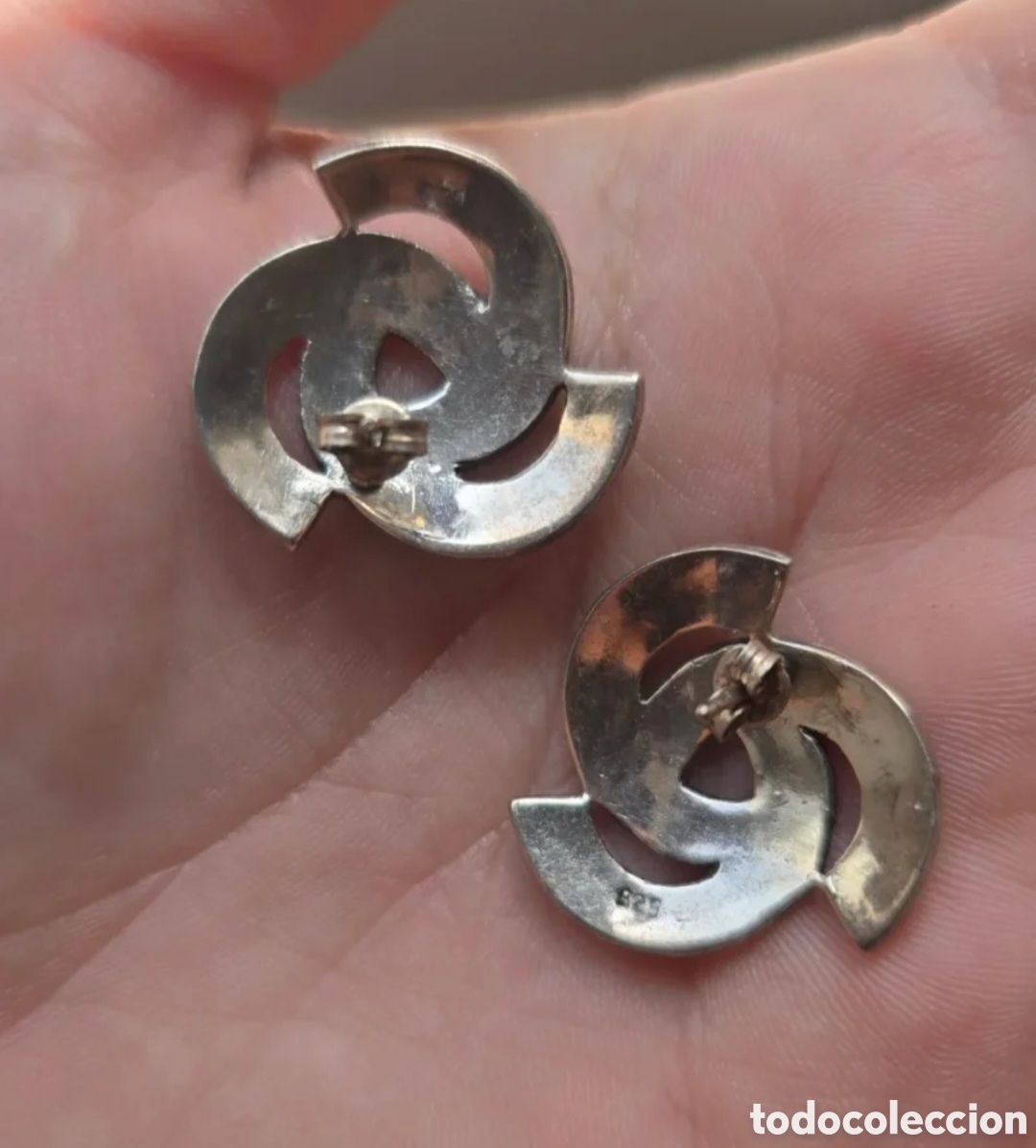 Joyeria: Pendiente de Plata Antigua - Foto 2