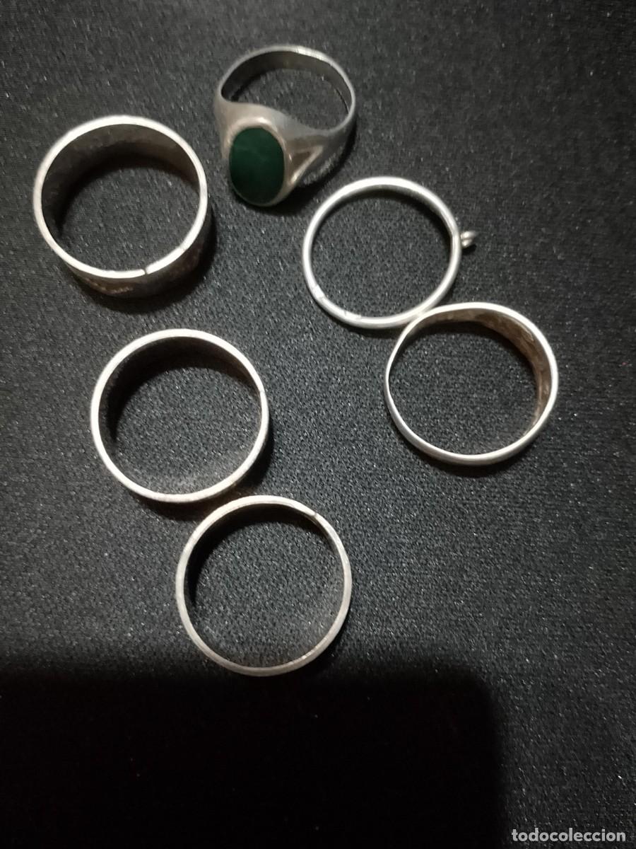 Joyeria: Espectacular Conjunto de 6 anillos de plata 925 - Foto 3