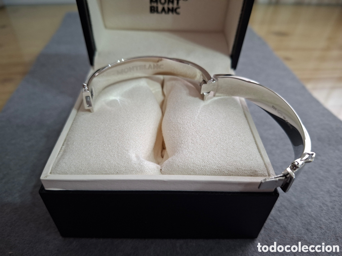 Joyeria: Pulsera Montblanc de plata de ley. - Foto 9