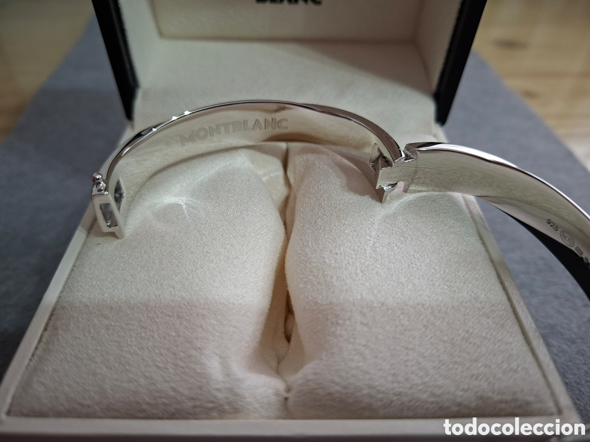 Joyeria: Pulsera Montblanc de plata de ley. - Foto 10