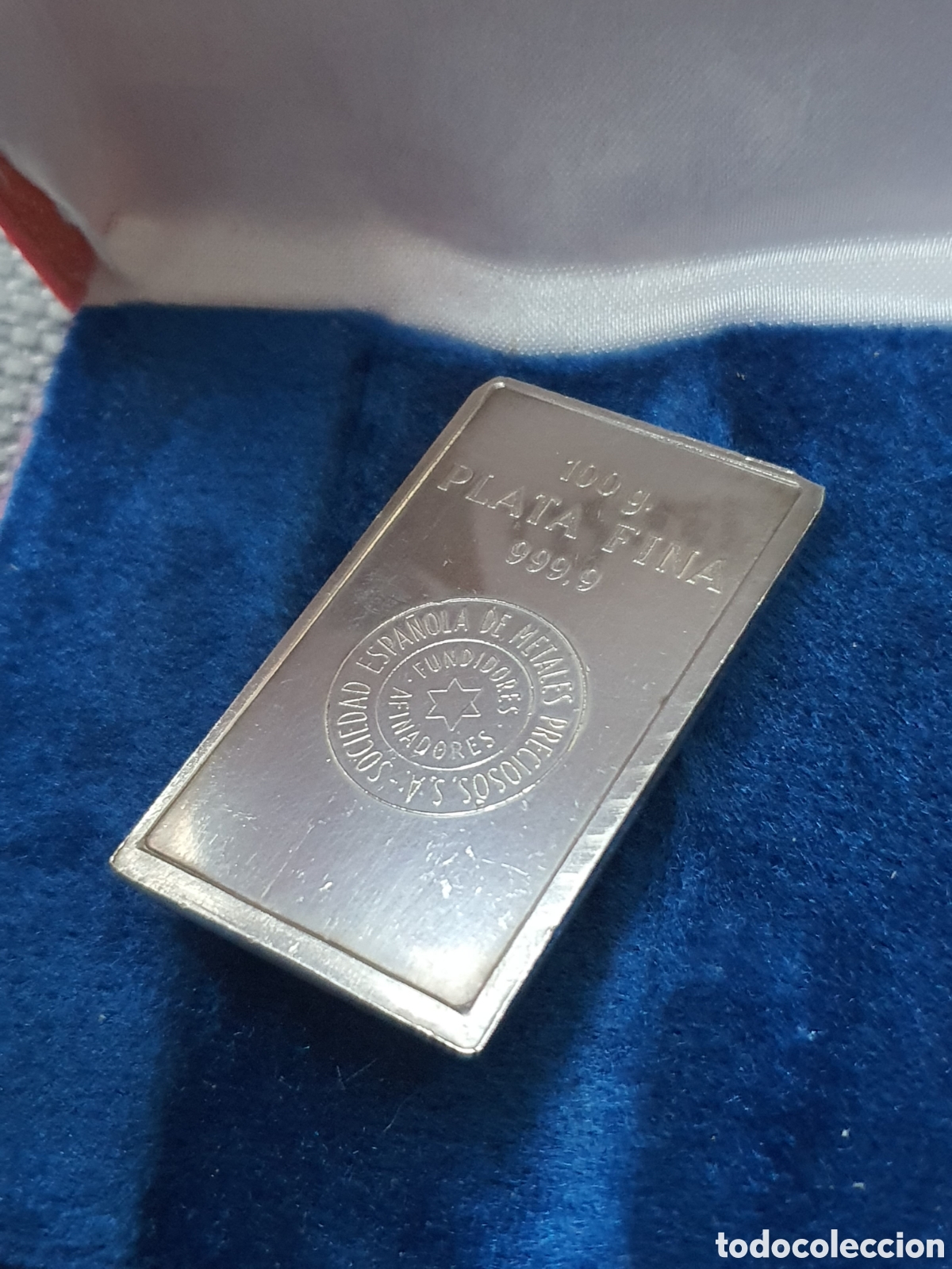 Joyeria: LINGOTE DE 100 GRAMOS DE PLATA 999 SEMPSA