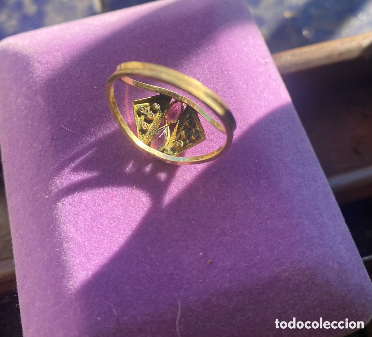 Joyeria: Anillo arte deco con piedras - Foto 2