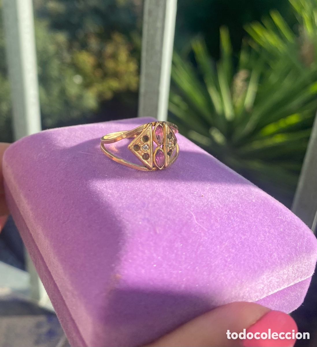 Joyeria: Anillo arte deco con piedras - Foto 3