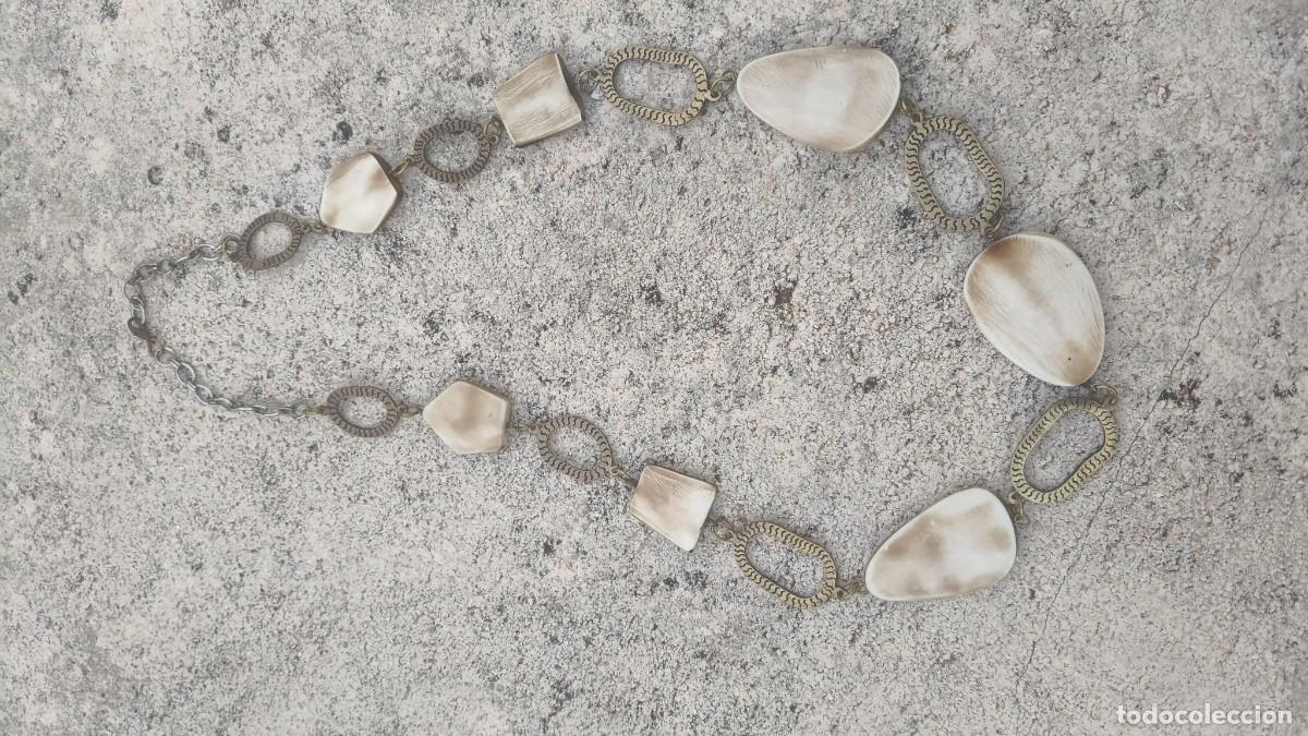 Joyeria: Collier vintage corne de z&eacute;bu 1950 - Foto 1