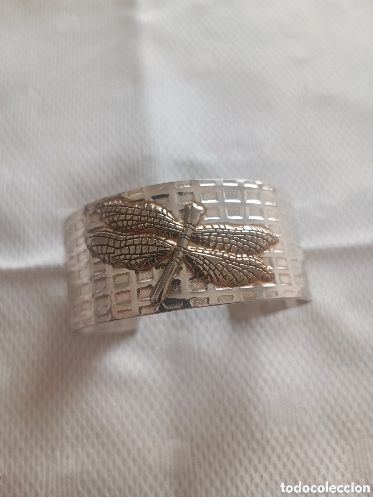 Gioielleria: Brazalete pulsera plata ley 925 r&iacute;gida con contraste