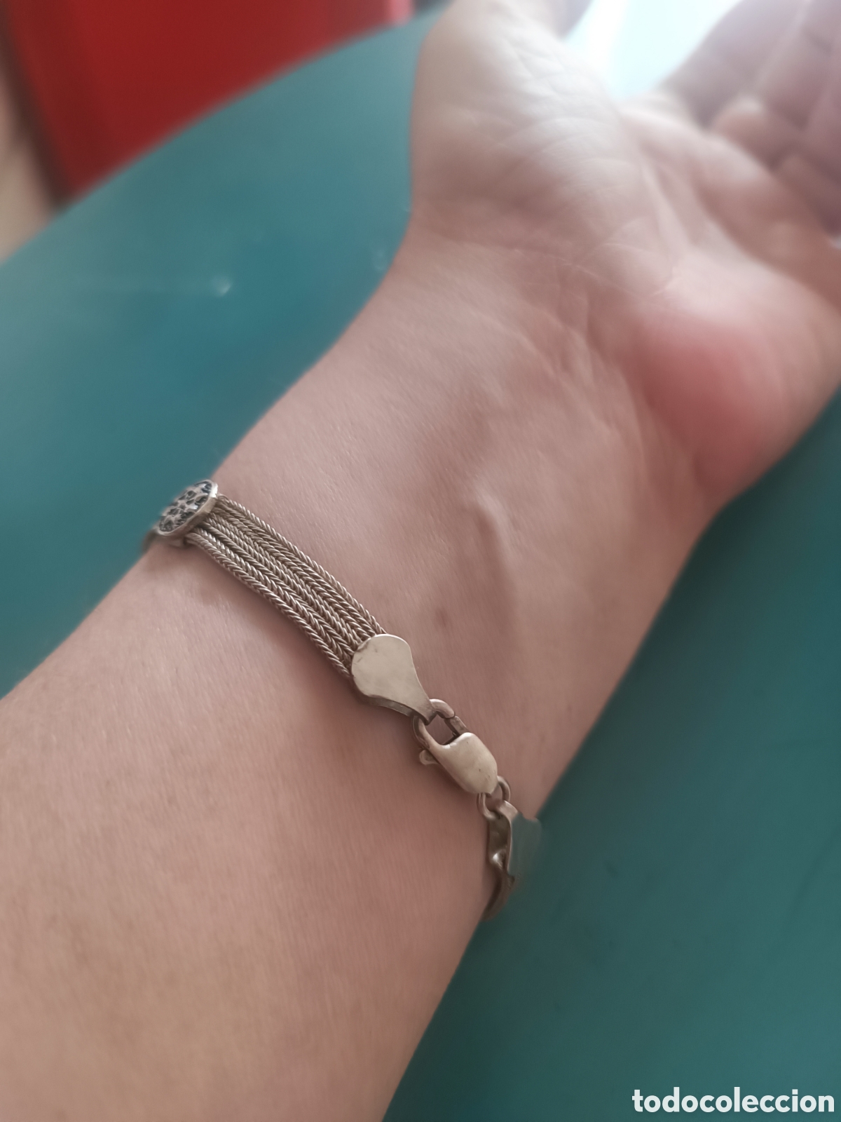 Joyeria: Pulsera plata de ley 925 con contraste - Foto 4