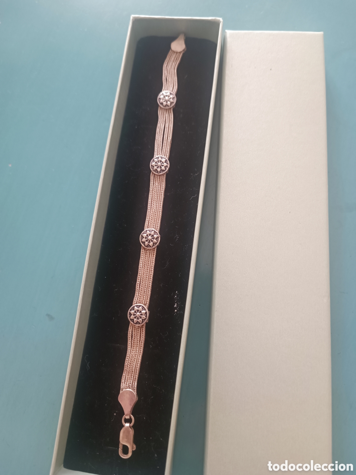 Gioielleria: Pulsera plata de ley 925 con contraste