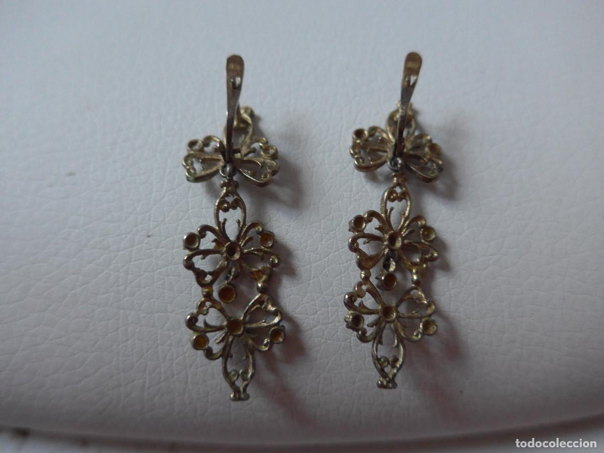 Joyeria: PAREJA DE ANTIGUOS PENDIENTES - Foto 5