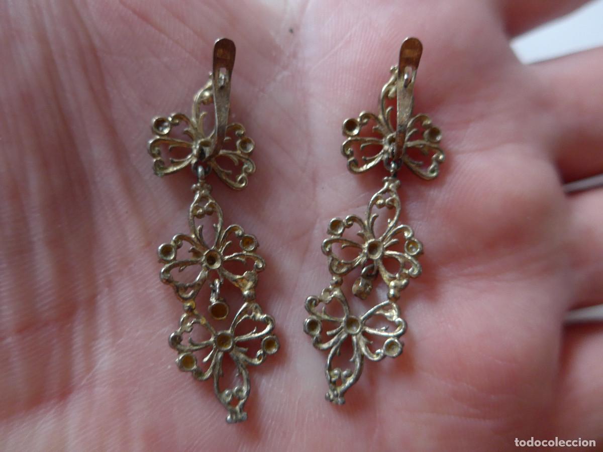 Joyeria: PAREJA DE ANTIGUOS PENDIENTES - Foto 6