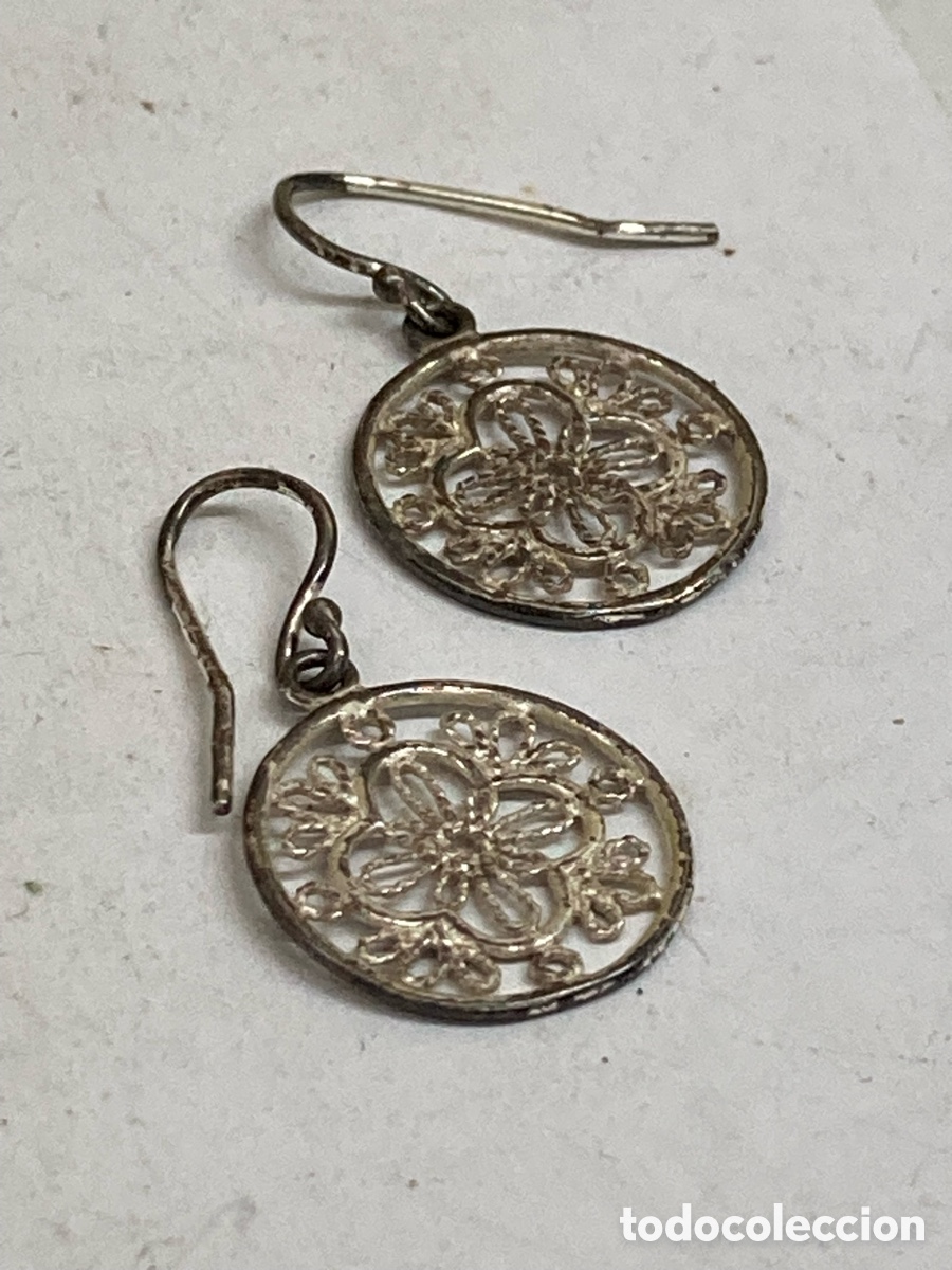 Joyeria: Pendientes de plata P544 - Foto 1