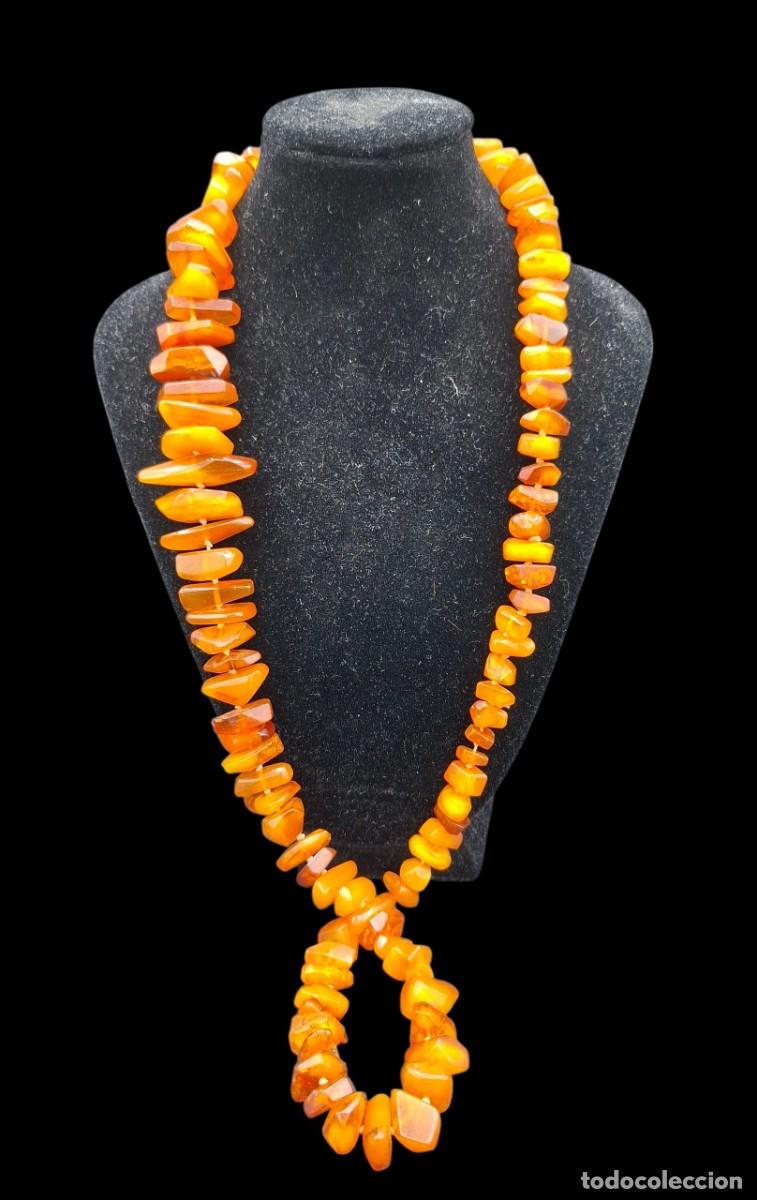 Jewelry: Gran collar de piedras de Ambar