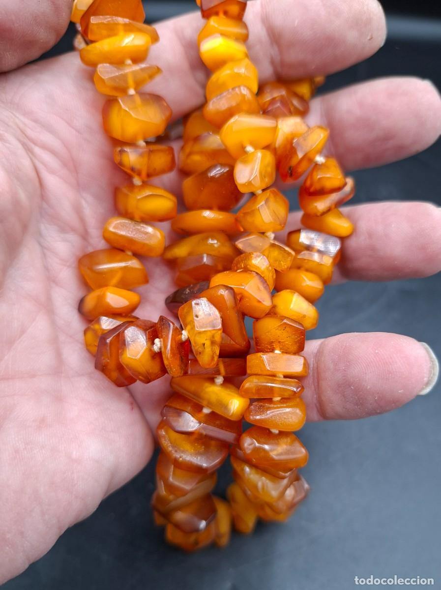 Joyeria: Gran collar de piedras de Ambar - Foto 4