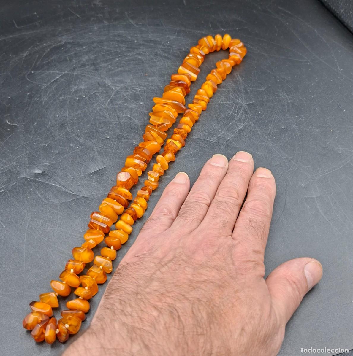 Joyeria: Gran collar de piedras de Ambar - Foto 5