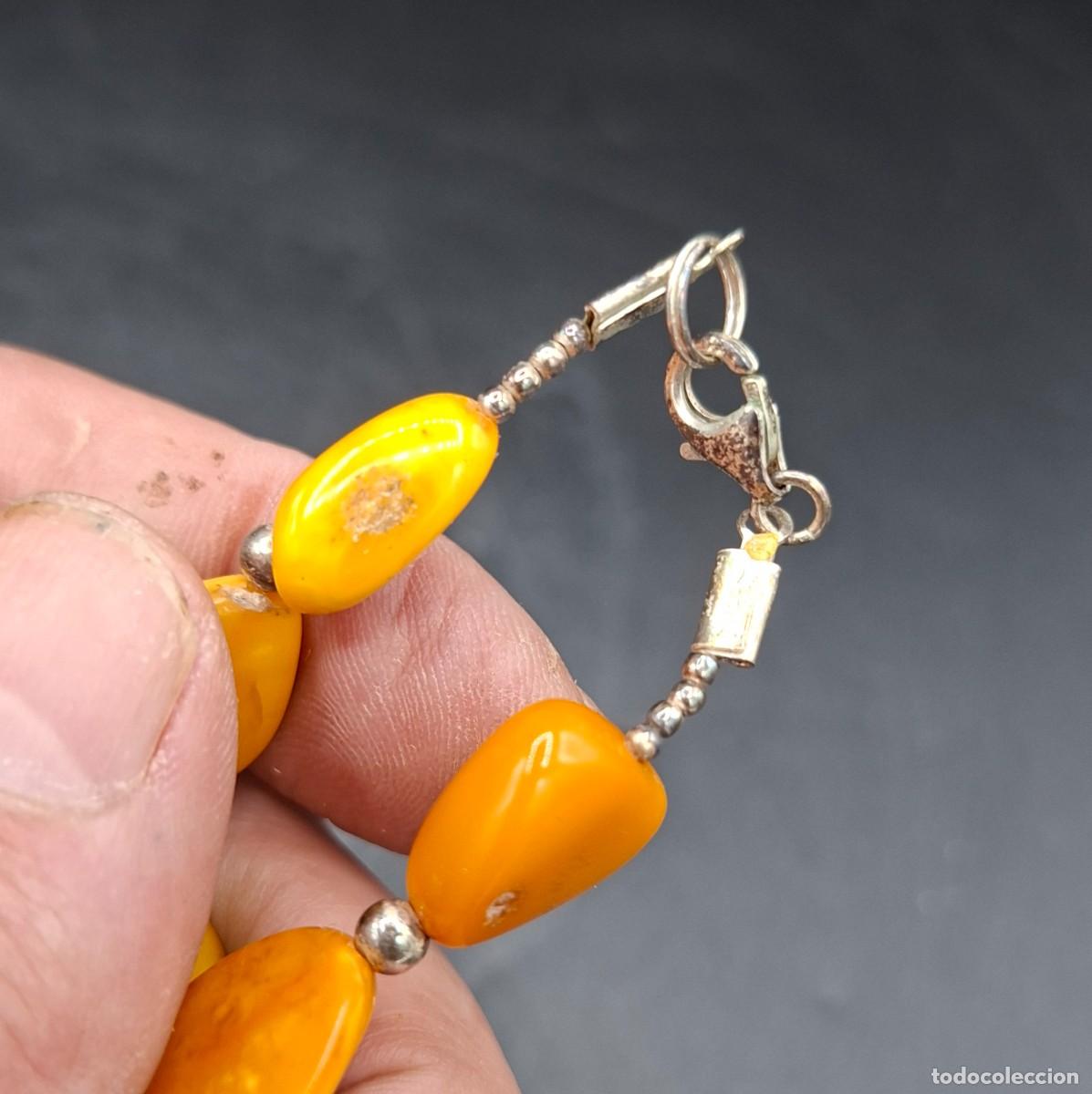 Joyeria: Gran collar de Ambar con cierre y gran pieza central - Foto 6