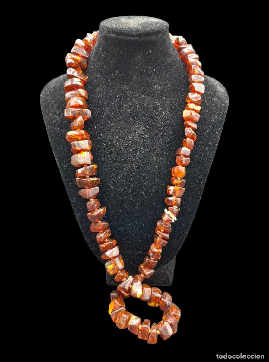 Jewelry: Gran collar de piedras de Ambar