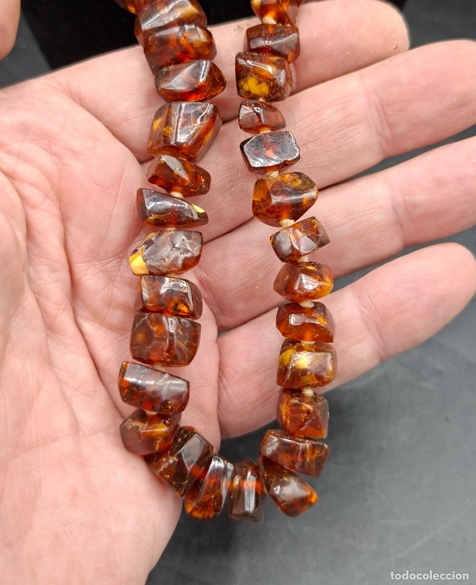 Joyeria: Gran collar de piedras de Ambar - Foto 2