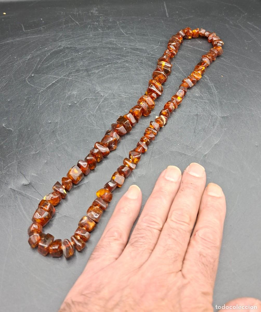 Joyeria: Gran collar de piedras de Ambar - Foto 4