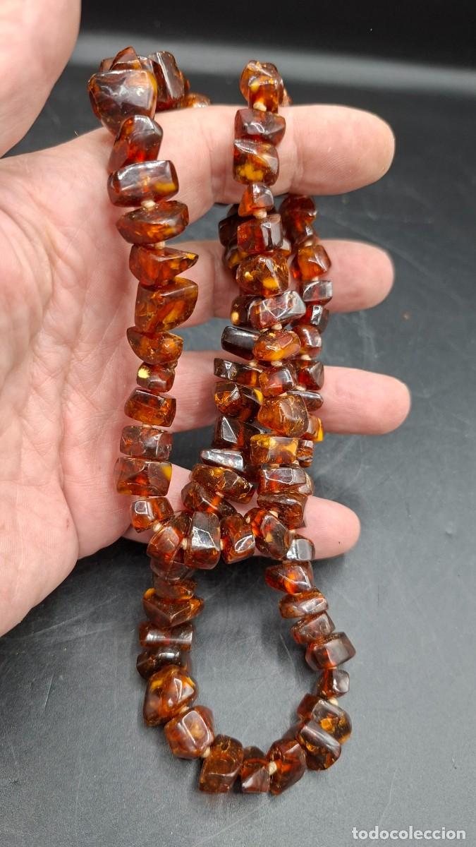 Joyeria: Gran collar de piedras de Ambar - Foto 5