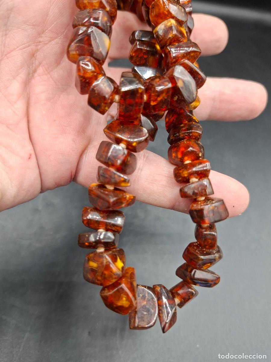 Joyeria: Gran collar de piedras de Ambar - Foto 6