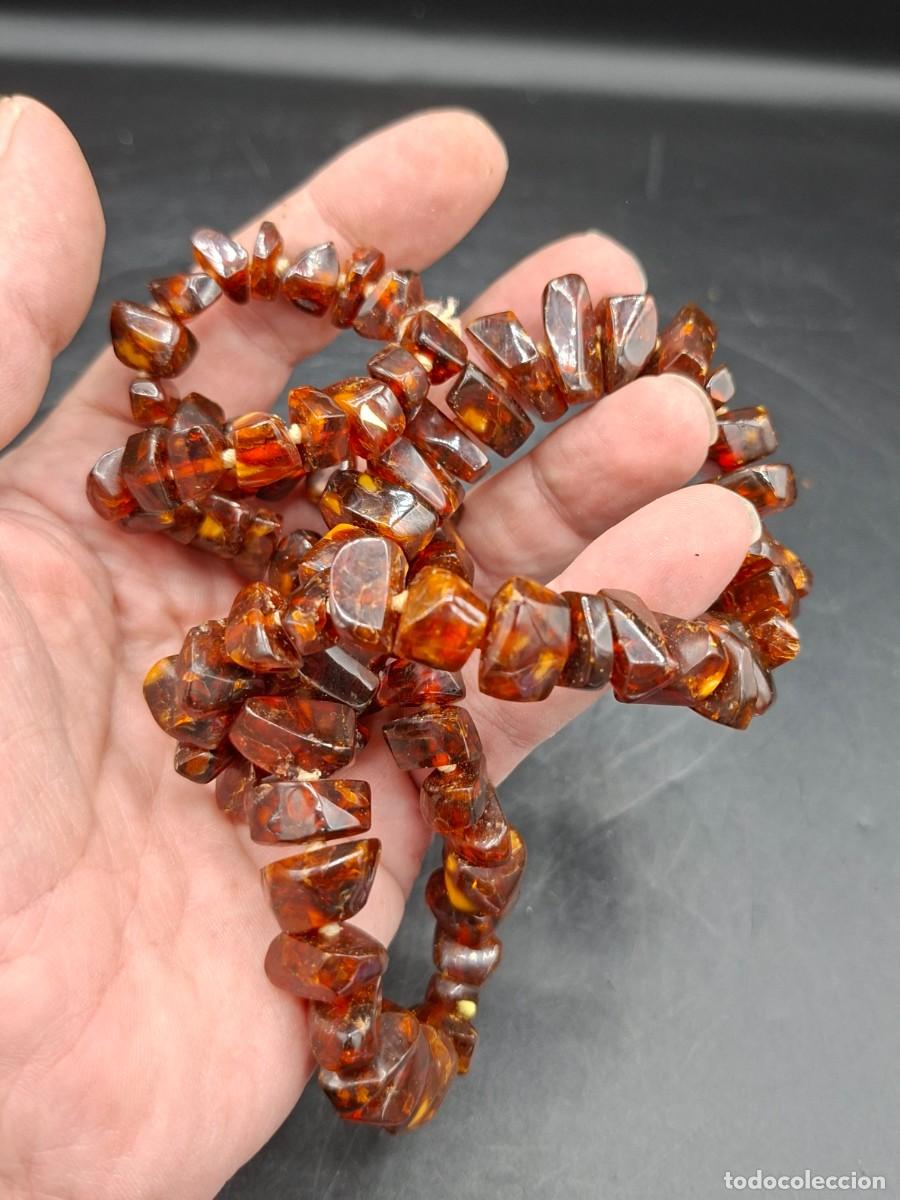 Joyeria: Gran collar de piedras de Ambar - Foto 7