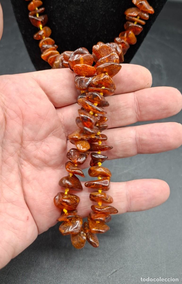 Joyeria: Gran collar de piedras de Ambar - Foto 2