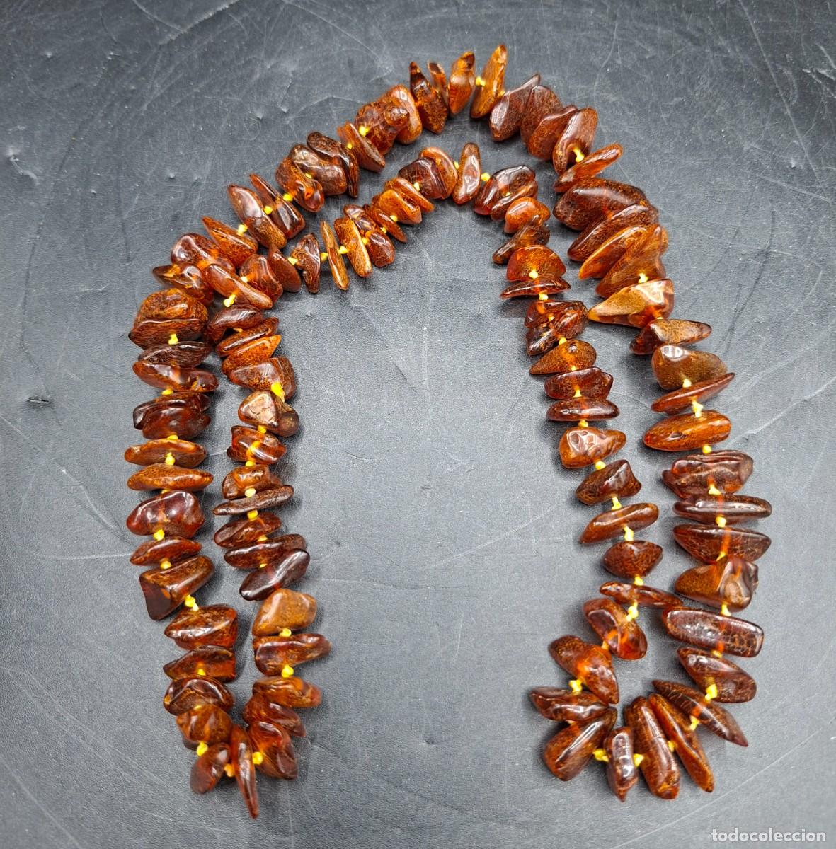 Joyeria: Gran collar de piedras de Ambar - Foto 3