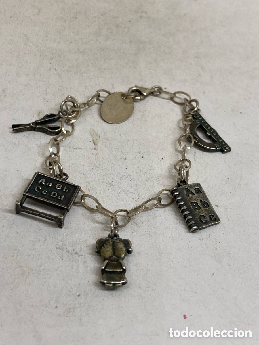 Jewelry: Pulsera de plata Pul421