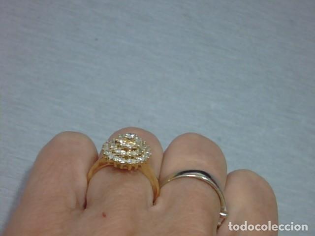 Joyeria: anillo en oro 18 kts y diamantes - Foto 3